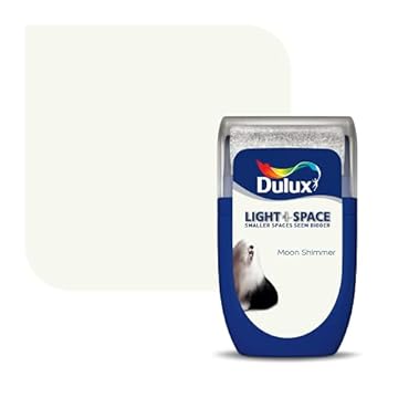 Dulux Light & Space Tester Paint, Moon Shimmer,30 ml (Pack of 1)