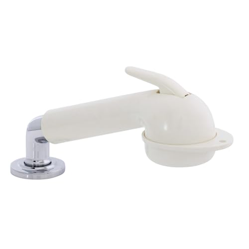 Ambassador Marine Deck-Mount Sprayer- Large Marine Sprayer with Elbow - Warm White 134-0008-WH-W
