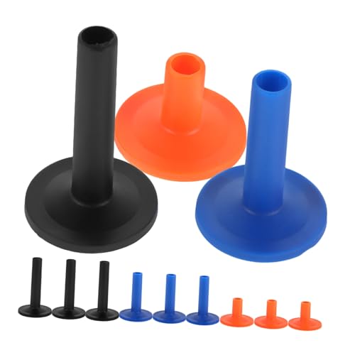 BESPORTBLE 12pcs Drum Cymbal Sleeves Durable Plastic Drum Accessories for Stand Protection Easy Installation Includes Sleeves for Drummers