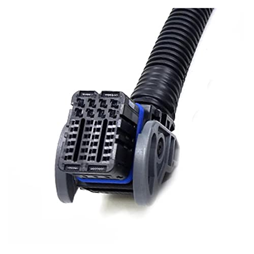 BUIEX 1Pcs 32 Pin Molex Car Plug Electronic Connector Wiring Harness ECU Socket Compatible with OH6 Computer Board DJ7324-0.6/1.5-21 (Color : 32P Black, Size : 1 Set)