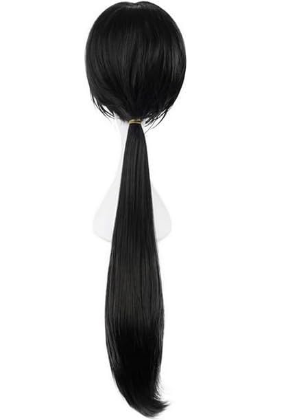 Kraja Ninja Head Wig, Konoha Cosplay Acessory Village Leaf (Itachi Wig) - Image 2