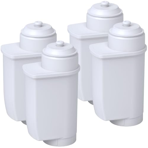 Image of Set 4X Premium Water Filter Compatible with Bosch CTL836EC6/06, CTL836EC6/07, CTL836EC6/09 Fully Automatic Coffee Machine, Espresso Machine | 4 Pieces, Filters, Spare Parts, Accessories