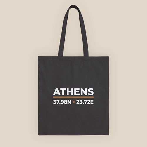 Cabas coton pliable Athènes - Sac tote résistant pour vos courses - 6