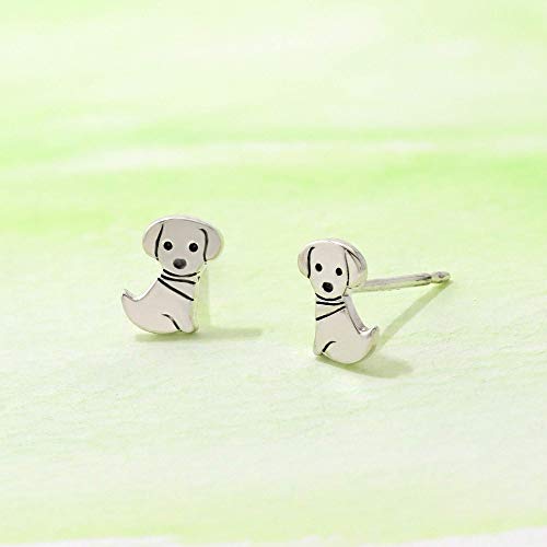 Boma Jewelry Sterling Silver Puppy Dog Stud Earrings3