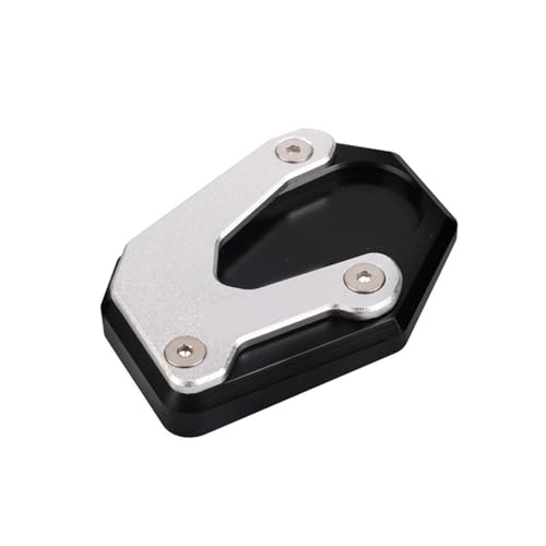 Plaque support et extension béquille latérale Suzuki GSR750 agrandissement sabot moto