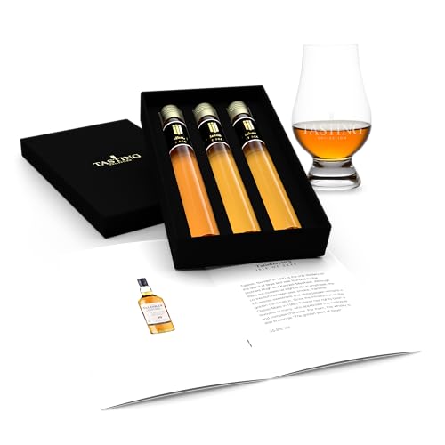 Whisky Tasting Probierset 3 Fläschchen Verkostung im Geschenkset