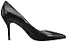Nine West Women's Flax Pump, Black Leather, 6