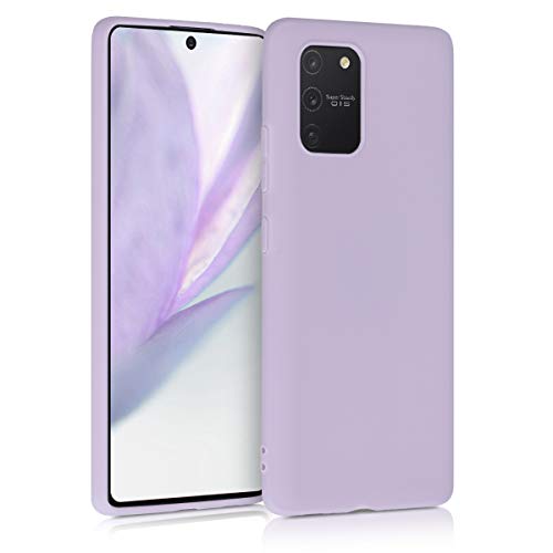 kwmobile Case Compatible with Samsung Galaxy S10 Lite Case - Soft Slim Protective TPU Silicone Cover - Lavender