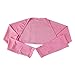 LIOOBO Guantes de Mujer Chal Cuff Protector Solar de Verano Protección UV Seda de Hielo Golf Chal Mangas Guantes para Escalar Conducir XL Rosa