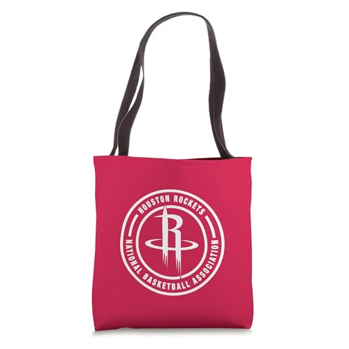 Bolso tote NBA - Houston Rockets con logo circular en rojo y blanco miniatura 1