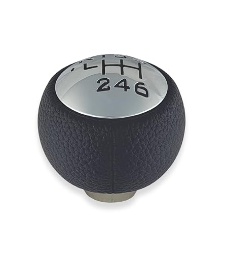 1neiSmartech Pommeau levier de vitesses manuel 6 vitesses et marche arrière de rechange compatible avec Citroen C4 Gran Picasso et compatible avec Peugeot 307...