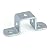 5 Hole U Shaped Strut Connector Bracket, Fit for ½" Bolt in 1-5/8" Strut Channel Rail Crossmember Mounted Taller Strut Channel.(2PCS)