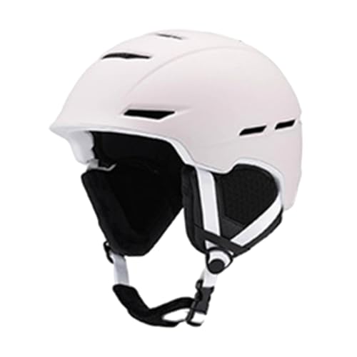 Yiju Outdoor Ski Helmet for Men and Women with Cushioning for Winter Sports, S Pink