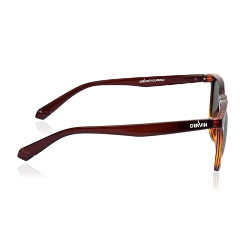 Image of Dervin Square Polarized UV Protected Sunglasses for Men and Women
