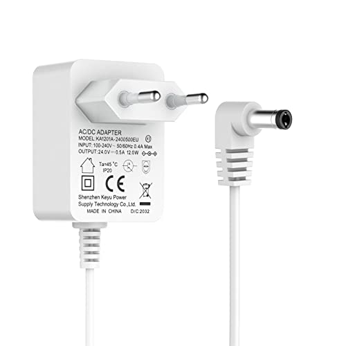 Hianjoo Adaptador de Diffusers, 24V 0.5A Cargador para Difusores de Aceites Esenciales Fuente de...