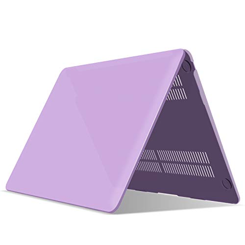 IBENZER MacBook Air 13 Inch Case 2020 2019 2018 New Version A1932, A2179, Hard Shell Case with Keyboard Cover for Apple Mac Air 13 Retina with Touch ID,Purple, MMA-T13PU+1 - Thumbnail 7