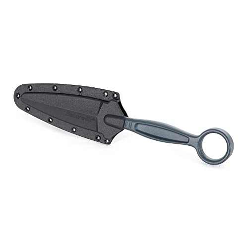 Image of Cold Steel Drop Forged Battle Ring 2 3.5 inch 52100 High-Carbon Steel Fixed Blade EDC Tactical Hunting Utility Knife w / 5.5 inch Ergonomic Handle, Internal Guard, Resistant Secure-Ex Sheath