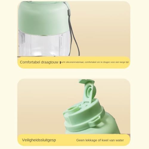 Blender portable rechargeable 1300ml avec gobelet mélangeur étanche intégré