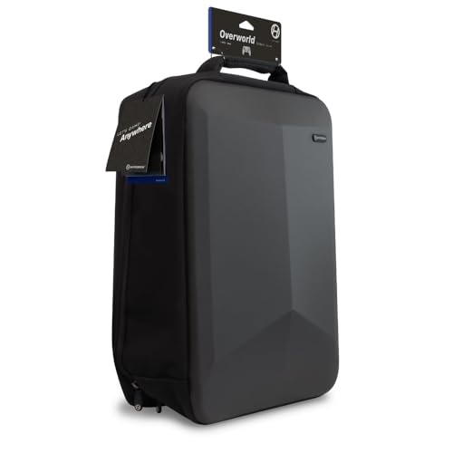 Sac à dos Hyperkin Overworld noir pour console et accessoires de jeux