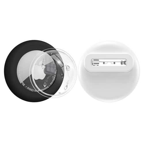 PAIFIEVD For AirTag �P�[�X �q�� �h�� Air tag �L�[�z���_�[ TPU�� �S�ʕی� �G�A�^�O�P�[�X �����^�тɕ֗� �� �ϏՌ�/�C���h�~ �G�A�^�O �L�[�z���_�[ �q���A����ҁA�y�b�g�A�o�b�N�p�b�N�A�ו��ɍœK(Black+Whit