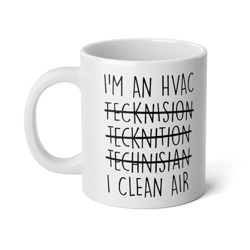 HVAC Mug - Funny Gift Idea for Men & Women, Heating & Cooling Coffee Mug