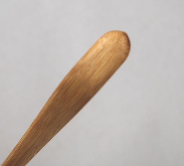 Amazon | 古物《茶道具・茶杓》白竹茶杓 「虫の音」 山口大痴師 秋にお