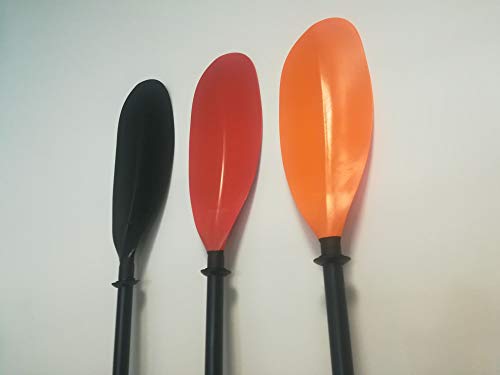 Paddel Doppelpaddel Tourenpaddel Kajakpaddel Nature Prime von KAITTS gerade, Farbe:Schwarz, Länge:220 cm