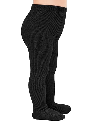 Stelle Toddler Girls Tights Baby Cable Knit Thick Stockings Cotton Winter Warm Leggings Pantyhose 1/2/3 Pack