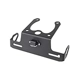 Material: 3mm Aluminiumplatte FZ1 Kurzer Kennzeichenhalter for FZ 1 FZ8 Fazer FZ1N Tail Tidy Fender Eliminator Lichtrahmen Motorradzubehör(Regular LED)