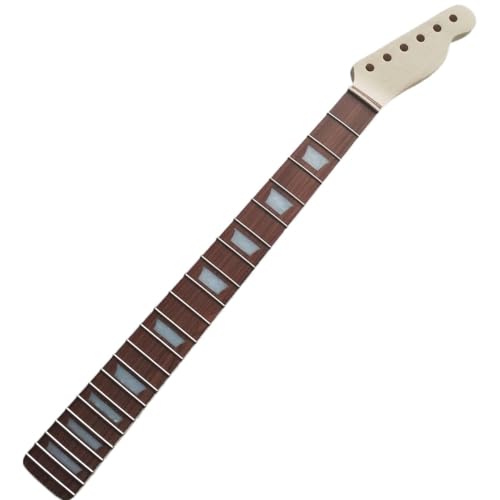 Manche de guitare électrique érable et nacre trapézoïdale, finition lutherie traditionnelle