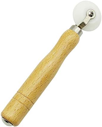 KiKiHong Wallpaper Decorating Roller Natural Wood Corner Wallpaper Seam Roller Home Wall Paper Hand DIY Tool