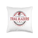 NBA Portland Trail Blazers The Rock Throw Pillow