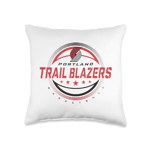 NBA Portland Trail Blazers The Rock Throw Pillow
