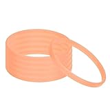 Couleur : Orange ; Matériau : Silicone ; Circonférence du bracelet : 180 mm / 0,71 pouce ; Taille : 5 x 2 mm / 0,2 x 0,08 pouce (W*T) ; Liste de colisage : 6pcs x Bracelets en caoutchouc luminescents en silicone