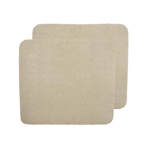 Meyco Baby Uni wickelauflagenbezug - 2er pack - frottee - sand - 85x75cm