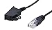 Produktbild KTX7® TAE-F auf RJ45 DSL Kabel von Telefondose zu Router (15m)