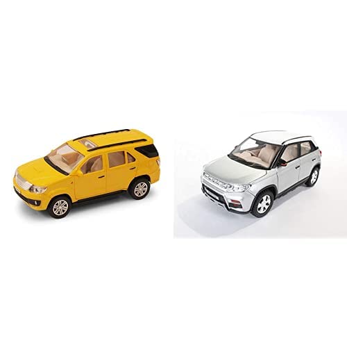 CENTY Kid Toys Plastic Fortuner Pull Back Car, 1 Pull Back Car, Assorted Colour&Centy Toys Plastic Brezza Pull Back Car (Multicolor) (B0B9GMCGK2) Amazon Price History, Amazon Price Tracker