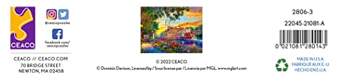 Ceaco - Dominic Davison - Mississippi Cruise - 750 Piece Jigsaw Puzzle #TOP6