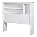 South Shore (SOUCS) Vito Bookcase Headboard, Twin, Pure White
