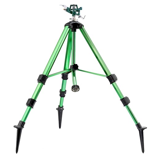 Sprinklers for Yard, 2025 Heavy-Duty Lawn Sprinkler Impact Sprinkler on