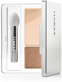 Clinique All About Shadow Duo Eye Shadow Makeup | Safe For Sensitive Eyes | Buildable + Long-Wearing Color | Smooth, Easy Application | Buildable + Long-Wearing Color | Smooth, Easy Application