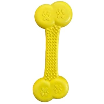 MY PET BRASIL Osso Massageador Grande Brinquedo Para Cachorros Interativo E Divertido Auxilia E Fortalece Os Dentes Cores Sortidas