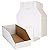 EXYGLO Garage Storage Bins - Pack of 35 Cardboard Shelf Organizer Bins 12x6x4.5inch for Pantry, Parts, Snacks, Bottles, Cans