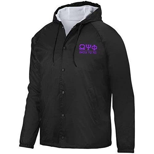 Omega Psi Phi Hooded Coach's Jacket