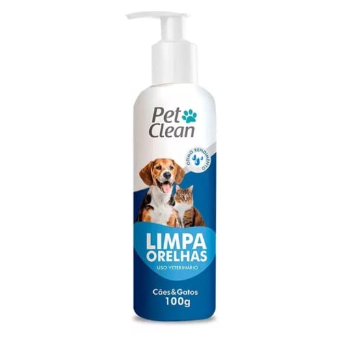 PET CLEAN Limpador de orelhas para cães e gatos 100 ML