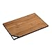 Produktbild KESPER | Schneidbrett mit Griff, Material: Bambus, Metall, Maße: 38 x 25 x 1,6 cm, Farbe: Braun, Schwarz | 59370