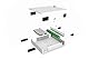 DIGITUS DN-96800S-2 - LWL Unibox - für bis zu 24 Glasfasern - unbestückt - Wandmontage - abschließbar - IP20 Schutzklasse - grau