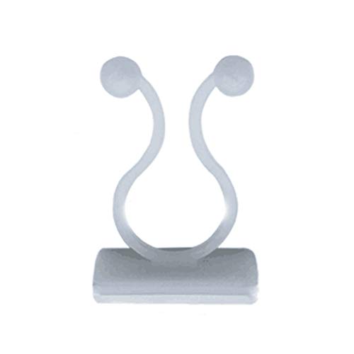 lfdhcn 100 stuks plantenklimwandbevestigingsklemmen, onzichtbare ranken sticky haak fixer decor - Image 3