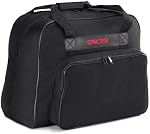 SINGER | Machine Carrying Case, Black, Spacious Case Fits Most Standard Sewing Machines and Sergers, Fully-Padded Interior, Durable Canvas Exterior, Easy Zip, Large Front Pocket, Easy Transport