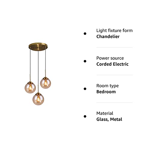 Suspension industrielle 3 globes pour éclairer efficacement un îlot - 4